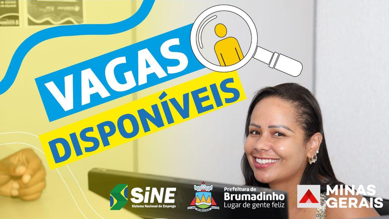 Sine disponibiliza mais 25 vagas de emprego para o cidadão nesta quarta-feira (11)